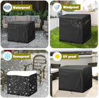 End Tables Cover, Outdoor Side Table 18.9x11.8x23.6in - Image 7