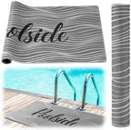 Tinideya Pool Deck Mats Non Slip Rubber by Tinideya
