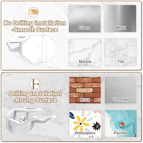 Niunuerga 36 Pack Adhesive Hat Hooks - Image 5