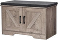 HOMSHO Farmhouse Shoe Storage Bench by HOMSHO