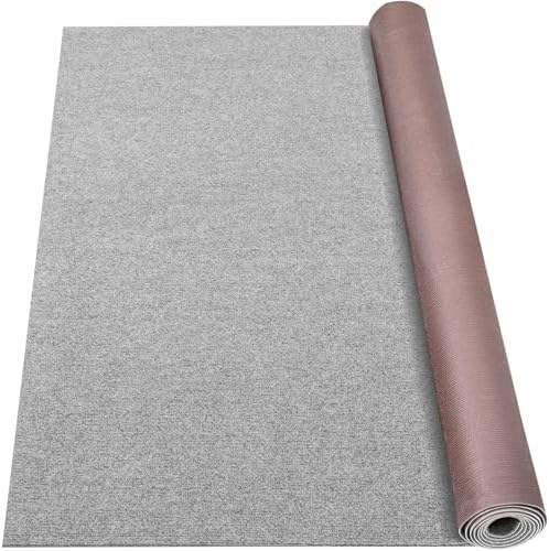 Grefinity Marine Carpet, 3 FT x 5 FT Gray Indoor Outdoor Carpet by Grefinity