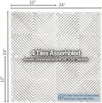 Nitro Tiles Vented by FlooringInc 12" x 12" Interlocking Garage Floor Tiles - Image 5