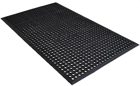 Calloway Mills 102702436 True Step Open Circle Rubber Doormat 24' x36' - Image 4