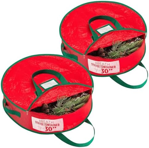 Handy Laundry Christmas Wreath Storage Bag by Handy+Laundry
