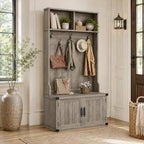 Takywep Extra Large 40" Entryway Hall Tree - Image 4