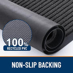 OLANLY Front Door Mat 33x21, Waterproof Heavy-Duty Indoor Outdoor Doormat - Image 3