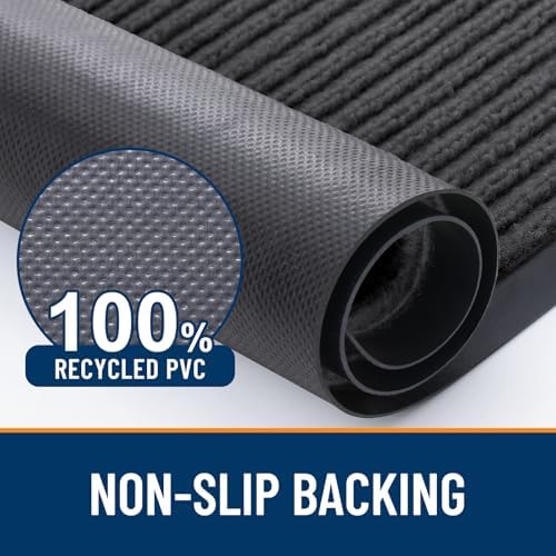 OLANLY 2-Pack Front Door Mats 71x23, Waterproof Heavy-Duty Doormats - Image 3