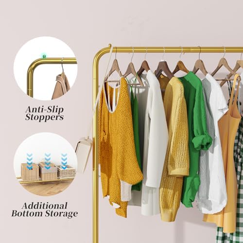 Simple Trending Clothes Clothing Garment Rack, Clothes Organizer - Image 6