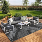GENIMO Outdoor Rug, Waterproof Plastic Rugs 10'x14' - Image 4
