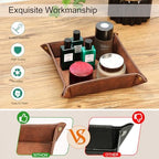 SITHON Valet Tray Desktop Storage Organizer Nightstand Caddy Holder - Image 4