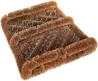NINAMAR Natural Coir Boot Scraper Door Mat by NINAMAR