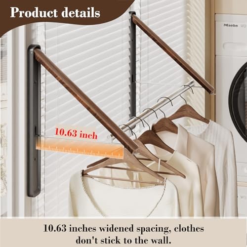 Retractable Wall Mounted Drying Rack - Image 6