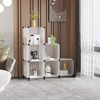 AWTATOS Closet Organizer, 6 Cube Storage Organizer, Closet Storage Shelves - Image 2