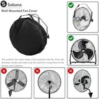 Wall Mount Fan Cover, Fits 18 Inch 20 Inch Industrial Fan and Pedestal Fan - Image 3
