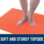 OLANLY Dog Door Mat for Muddy Paws 47x24, Extra Absorbent Chenille Mud Mat - Image 3