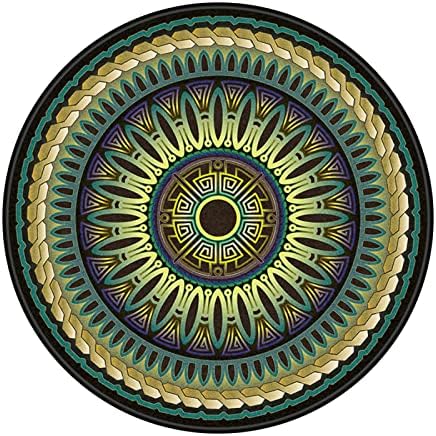 Chair Mat for Hardwood Floor Anti-Slip Floor Protector Round Gaming Computer - Image 2
