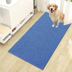 OLANLY Dog Door Mat for Muddy Paws 44x24, Extra Absorbent Chenille Mud Mat by OLANLY