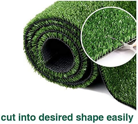 Artificial Grass Astro Turf Lawn 7FTX64FT, Economy Synthetic Fake Grass Indoor - Image 4