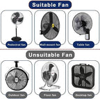Industrial Wall Mount Fan Cover, Heavy Duty Waterproof & Dustproof - Image 6