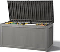 Outdoor Storage Box, Resin Deck Boxes Indoor and outdoor, Waterproof Storage by NBYSGO