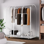 HOKEEPER Clothes Rack with Cover Clothing Racks - Image 2