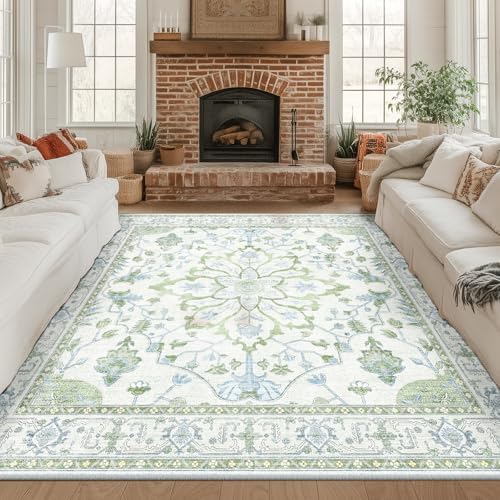 RELEANY Washable Area Rug, Square 8'x8' - Image 2
