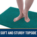 OLANLY Dog Door Mat for Muddy Paws 24x16, Extra Absorbent Chenille Mud Mat - Image 3