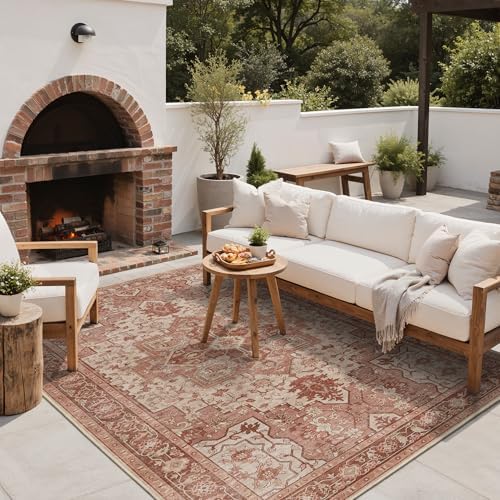 GENIMO Indoor Outdoor Rug, Washable - Image 6
