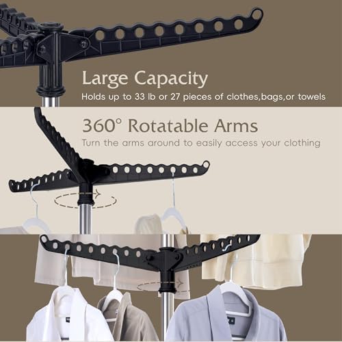 Beaudaily Clothes Drying Rack, Foldable 74.8-Inch Laundry Drying Rack, Indoor 2 - Image 5
