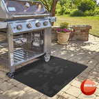 RESILIA Large Under Grill Mat – Heavy Duty, Reusable Outdoor Floor Protector - Image 2