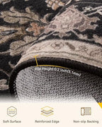 RELEANY Washable Area Rug, Large 9'x12' - Image 5