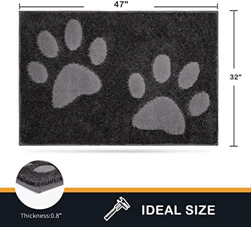 PURRUGS Dirt Trapping Door Mat Indoor Entrance - Image 2