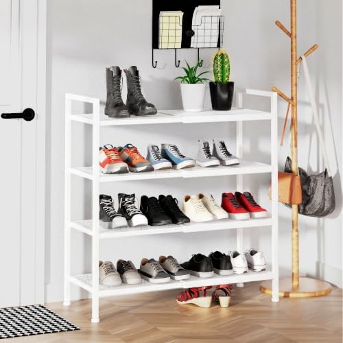 Expandable Shoe Rack for Closet, Shoe Storage - Image 6