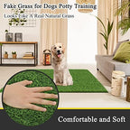 Bsmathom Artificial Grass Rug Indoor Outdoor Rug, Dog Grass Mat - Image 4