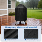 SunPatio 22 Inch Charcoal Kettle Grill Cover, Compared to Weber 7150 - Image 3