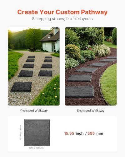 VEVOR Garden Stepping Stones, Decorative Stepping Stones - Image 6