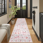 DUKINO 2x10 Kitchen Runner Rug, Soft Non Slip Animal Washable Rug - Image 6