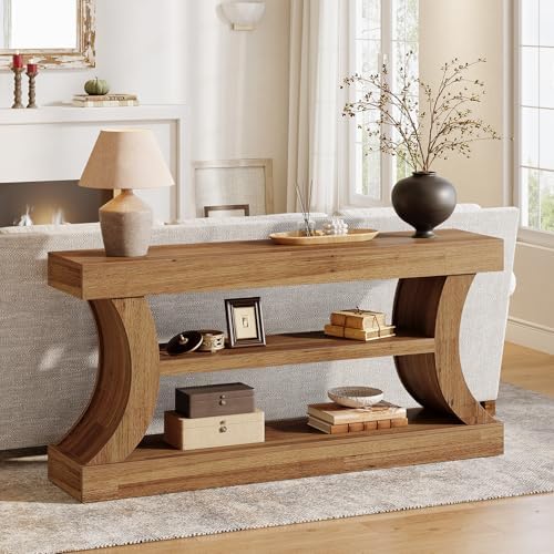 Tribesigns 63-Inch Farmhouse Entryway Console Table - Image 3