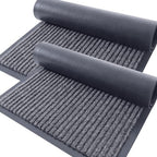OLANLY 2-Pack Front Door Mats 59x34, Waterproof Heavy-Duty Doormats by OLANLY