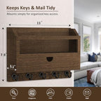 Nekon Key and Mail Holder for Wall, Key Organizer - Image 6