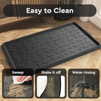 tchdio Durable Rubber Boot Tray and Shoe Mat - Image 3