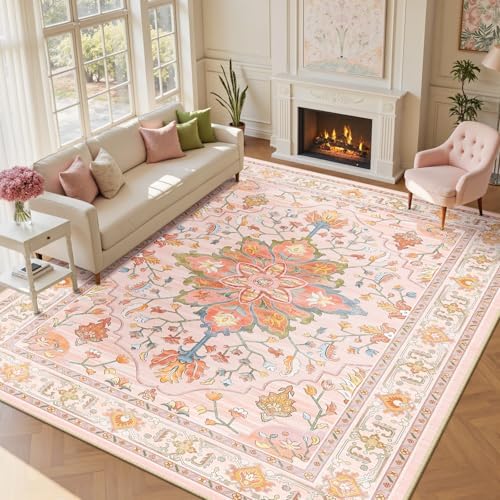 RELEANY Washable Area Rug, Large 9'x12' - Image 2