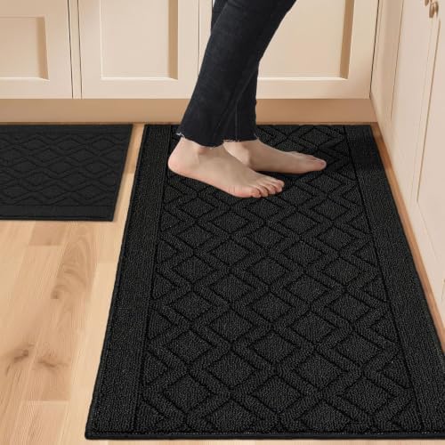 COSY HOMEER 48x20Inch/30X20Inch Kitchen Rug Mats by COSYHOMEER