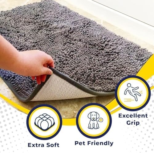 Muddy Mat® | Super Absorbent Door Mat Indoor, Microfiber Quick Dry Chenille - Image 2