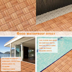Golden Select 12" x 12" Interlocking Deck Tiles, Waterproof UV Resistant - Image 3