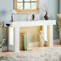 Unikito 63" Console Table with Sensor Light & AC Outlets with USB-C Ports by Unikito