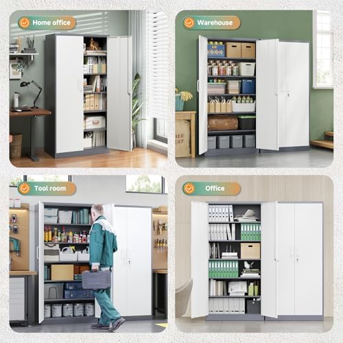 Letaya Metal Storage Cabinet - Image 6