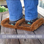 NINAMAR Natural Coir Boot Scraper Door Mat - Image 4