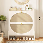 IRONCK Rattan Shoe Cabinet Storage - Image 4