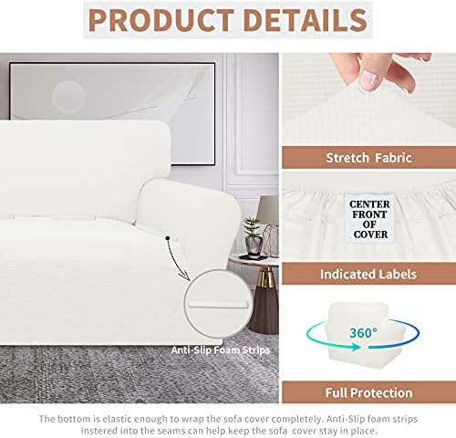 Easy-Going 100% Waterproof Chair Couch Cover, Stretch Jacquard Sofa Cover - Image 4